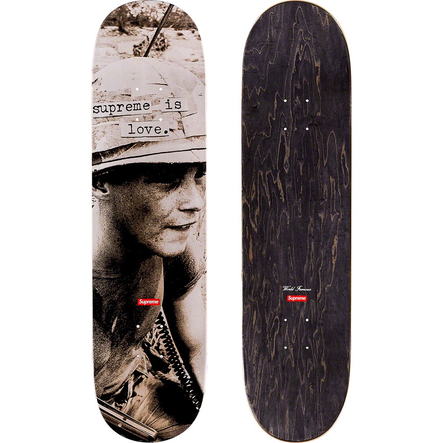 Details on Supreme is Love Skateboard Stone - 8" x 31.875"  from fall winter
                                                    2019 (Price is $50)