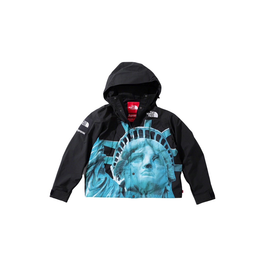 Details on Supreme The North Face Statue of Liberty Mountain Jacket  from fall winter
                                                    2019 (Price is $398)