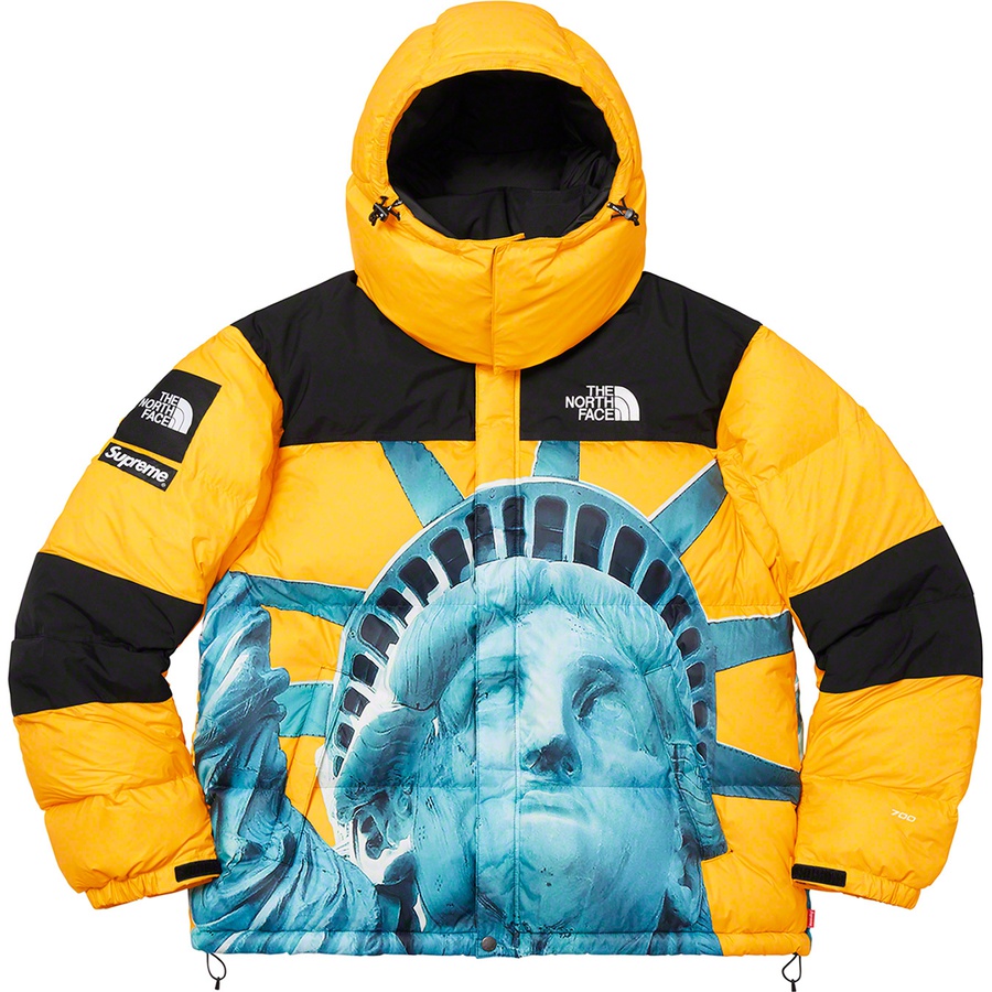 Supreme®/The North Face® Statue of Liberty Baltoro Jacket Yellow