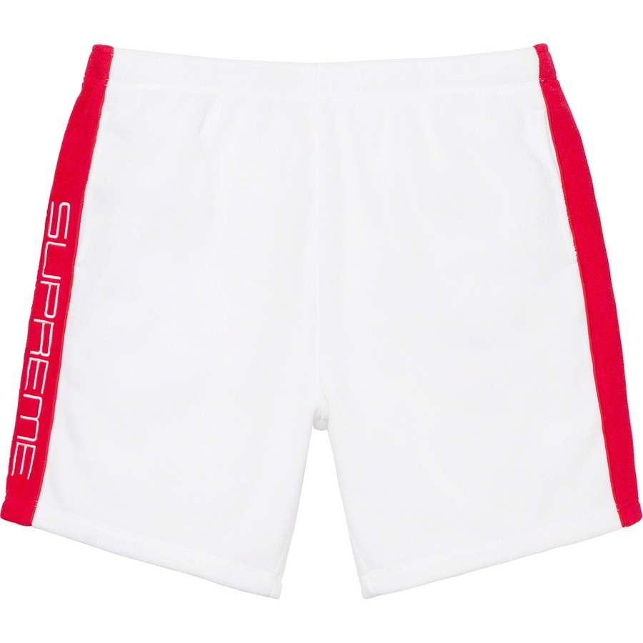 Details on Polartec Short White from fall winter
                                                    2019 (Price is $118)