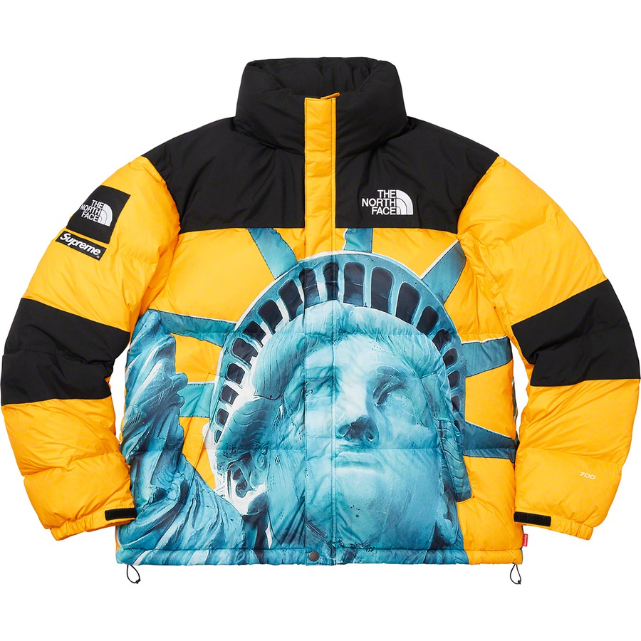 Supreme®/The North Face® Statue of Liberty Baltoro Jacket Yellow