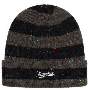 Stripe Speckle Beanie - fall winter 2019 - Supreme