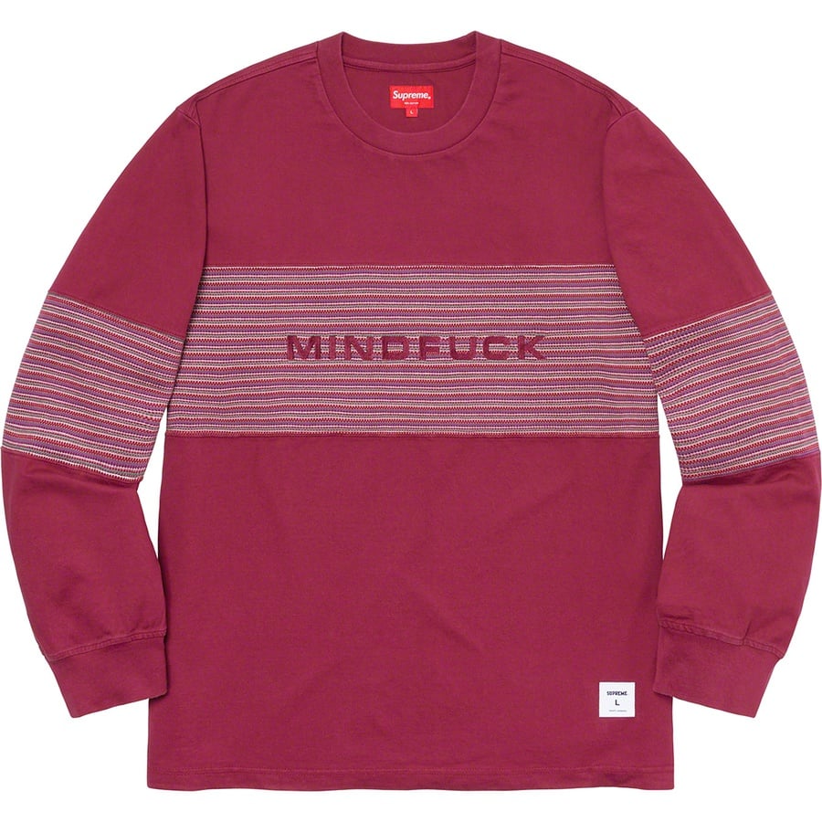 Details on Mindfuck L S Top Maroon from fall winter
                                                    2019 (Price is $110)