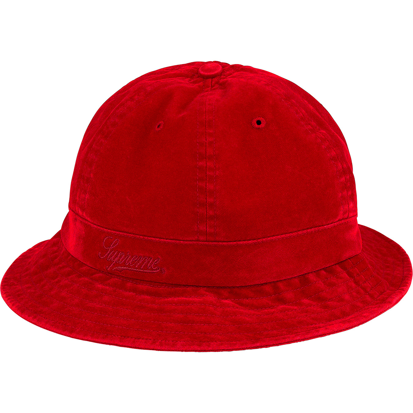 S/M Supreme Washed Velvet Bell Hat khakiメンズ