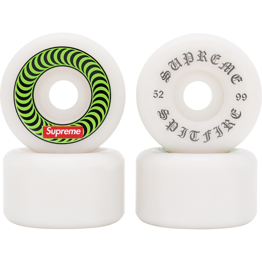 Details on Supreme Spitfire OG Classic Wheels (Set of 4) Green 52MM from fall winter
                                                    2019 (Price is $30)