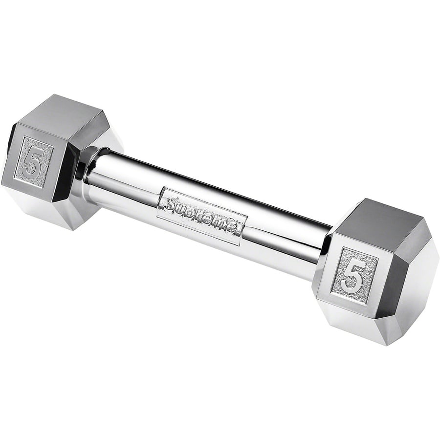 Details on Plated Dumbbell Silver Plated from fall winter
                                                    2019 (Price is $148)