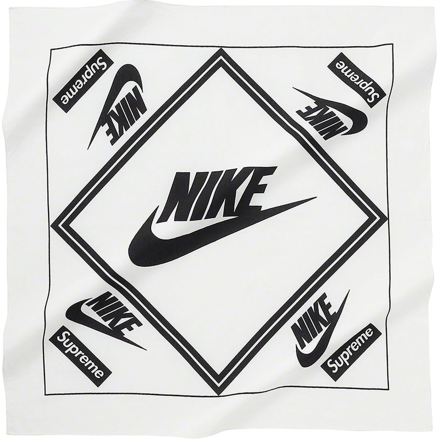 Details on Supreme Nike Bandana White from fall winter
                                                    2019 (Price is $20)