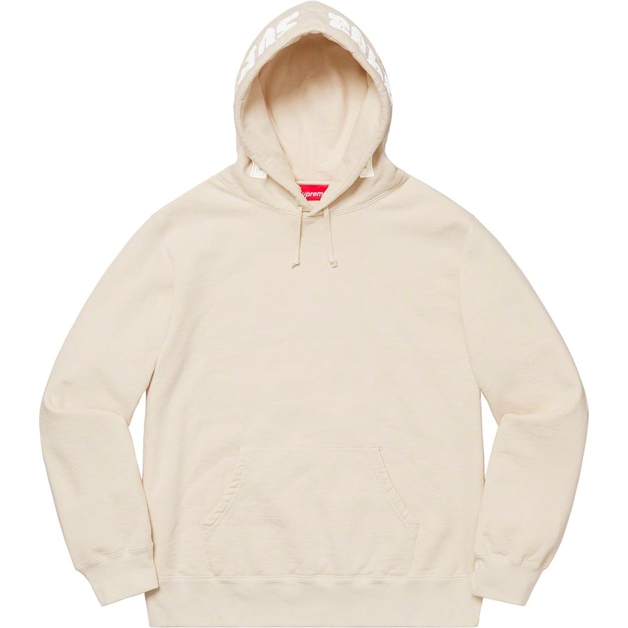 Details on Mirrored Logo Hooded Sweatshirt Natural from fall winter
                                                    2019 (Price is $158)