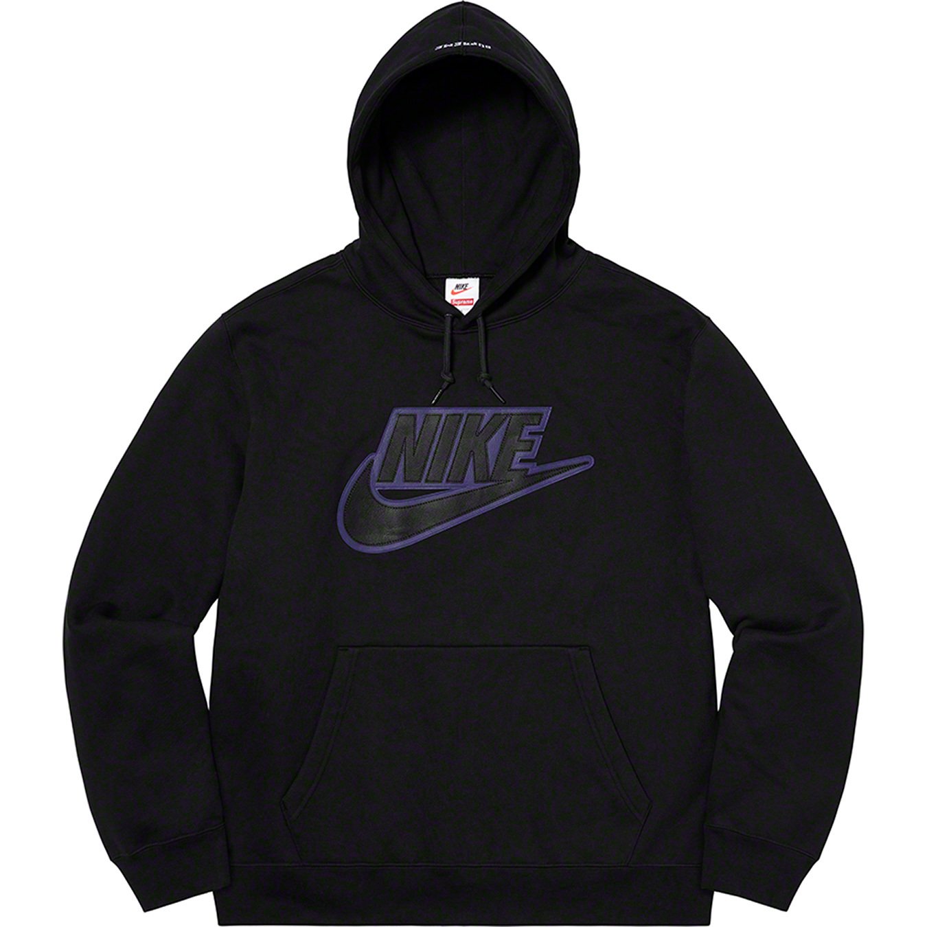 Supreme®/Nike® Leather Hooded Sweatshirt