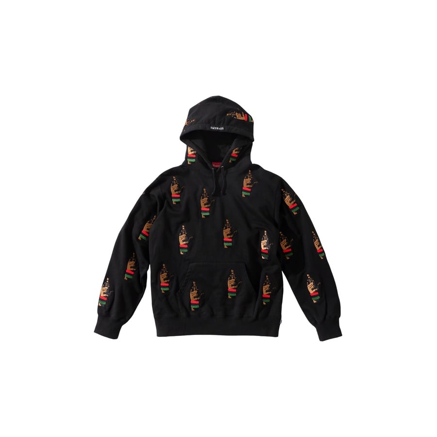 Details on Supreme dead prez RBG Embroidered Hooded Sweatshirt  from fall winter
                                                    2019 (Price is $248)