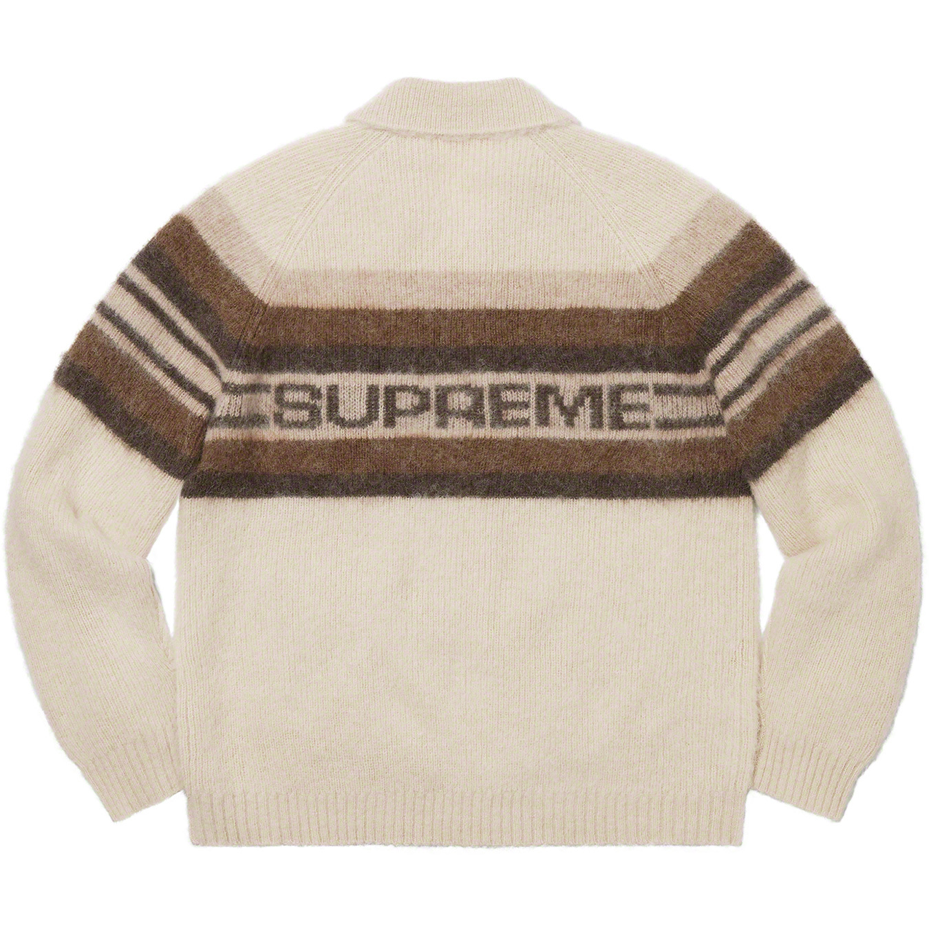 Brushed Wool Zip Up Sweater - fall winter 2019 - Supreme