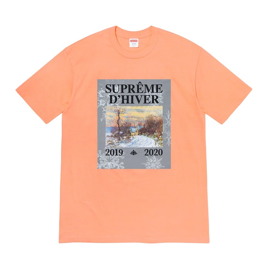 Supreme D'Hiver Tee releasing on Week 17 for fall winter 2019