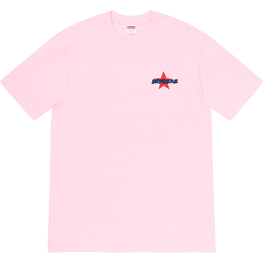 Details on Money Power Respect Tee Light Pink from fall winter
                                                    2019 (Price is $38)