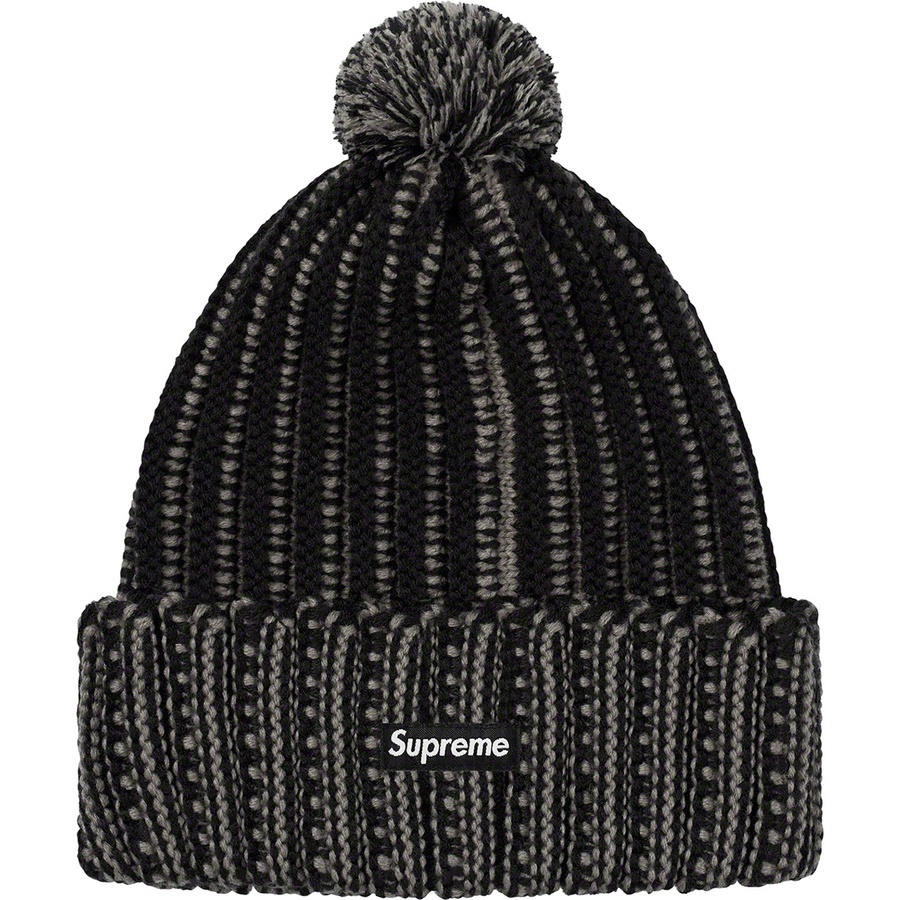 Details on Contrast Stripe Beanie Black from fall winter
                                                    2019 (Price is $36)