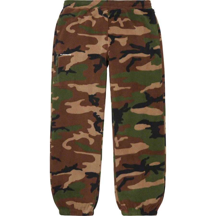 Details on Polartec Pant Woodland Camo from fall winter
                                                    2019 (Price is $138)