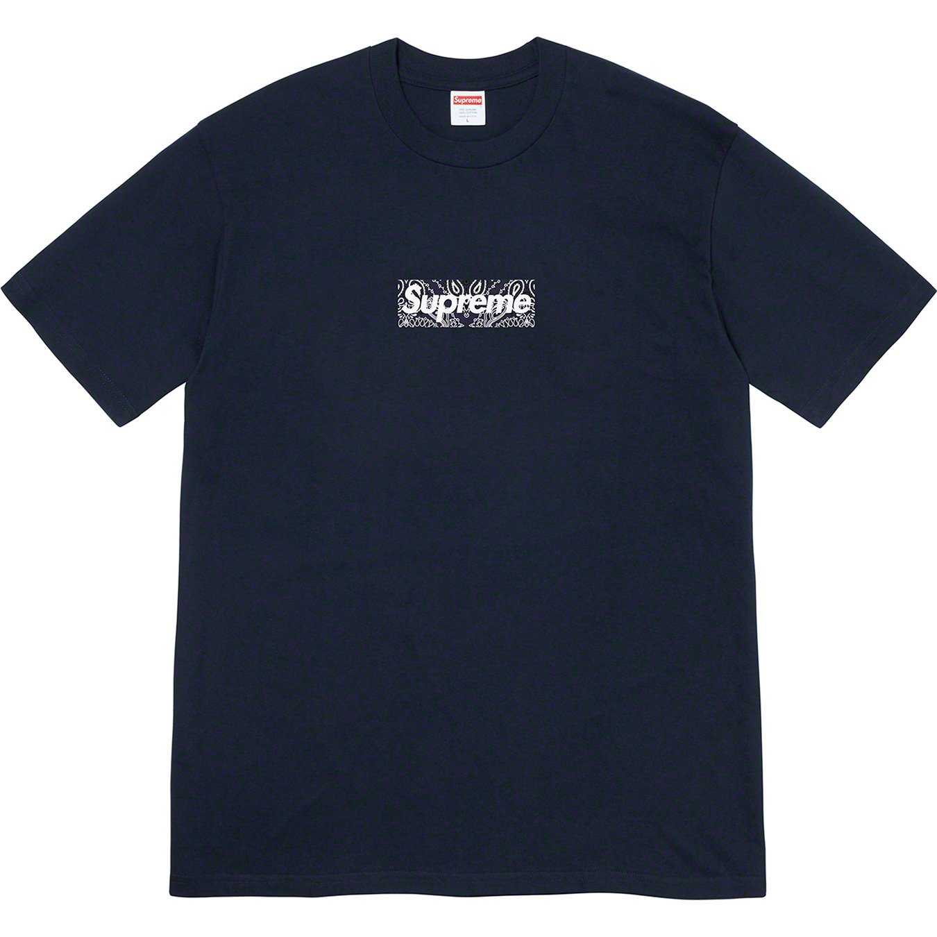 Supreme Bandana Box Logo T-Shirt - Red