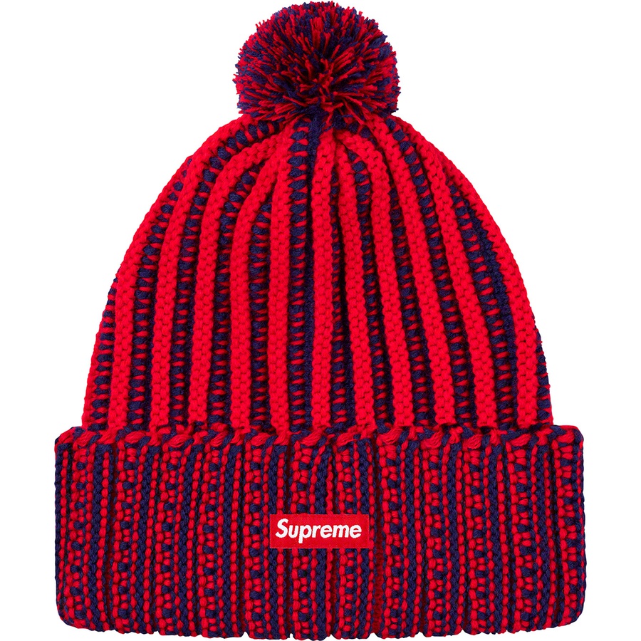 Details on Contrast Stripe Beanie Red from fall winter
                                                    2019 (Price is $36)
