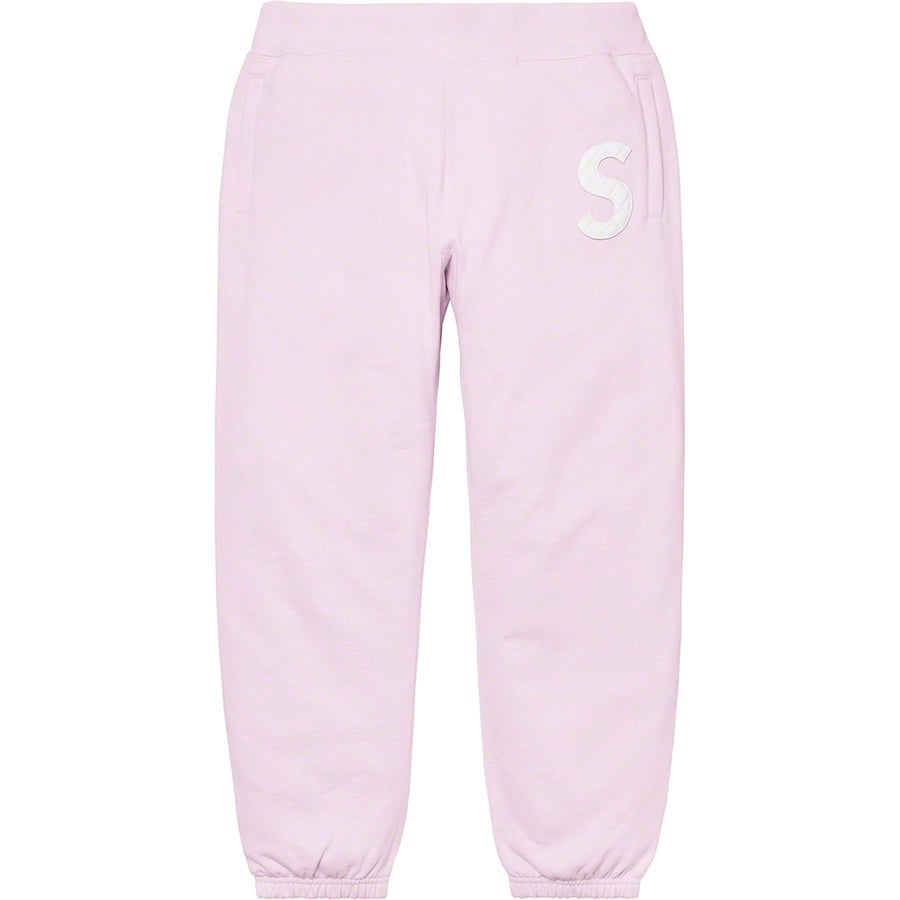 Details on S Logo Sweatpant Light Purple from spring summer
                                                    2020 (Price is $158)