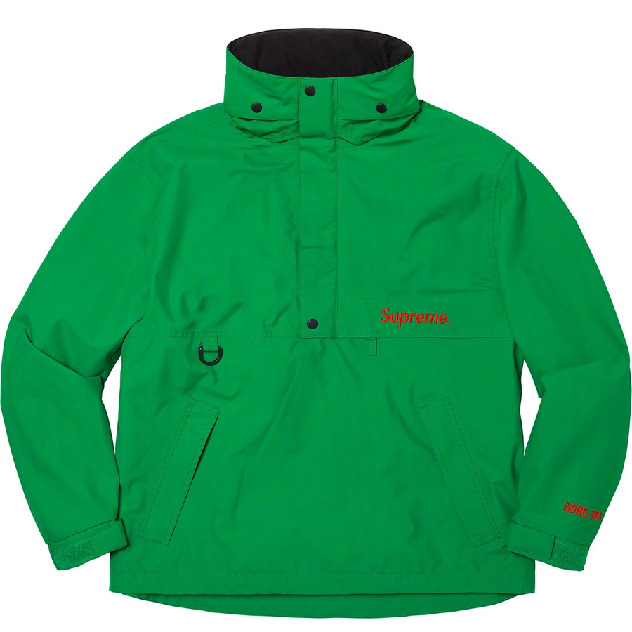 Details on GORE-TEX Anorak Green from spring summer
                                                    2020 (Price is $398)
