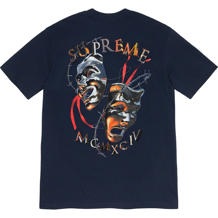 Details on Laugh Now Tee Navy from spring summer
                                                    2020 (Price is $38)