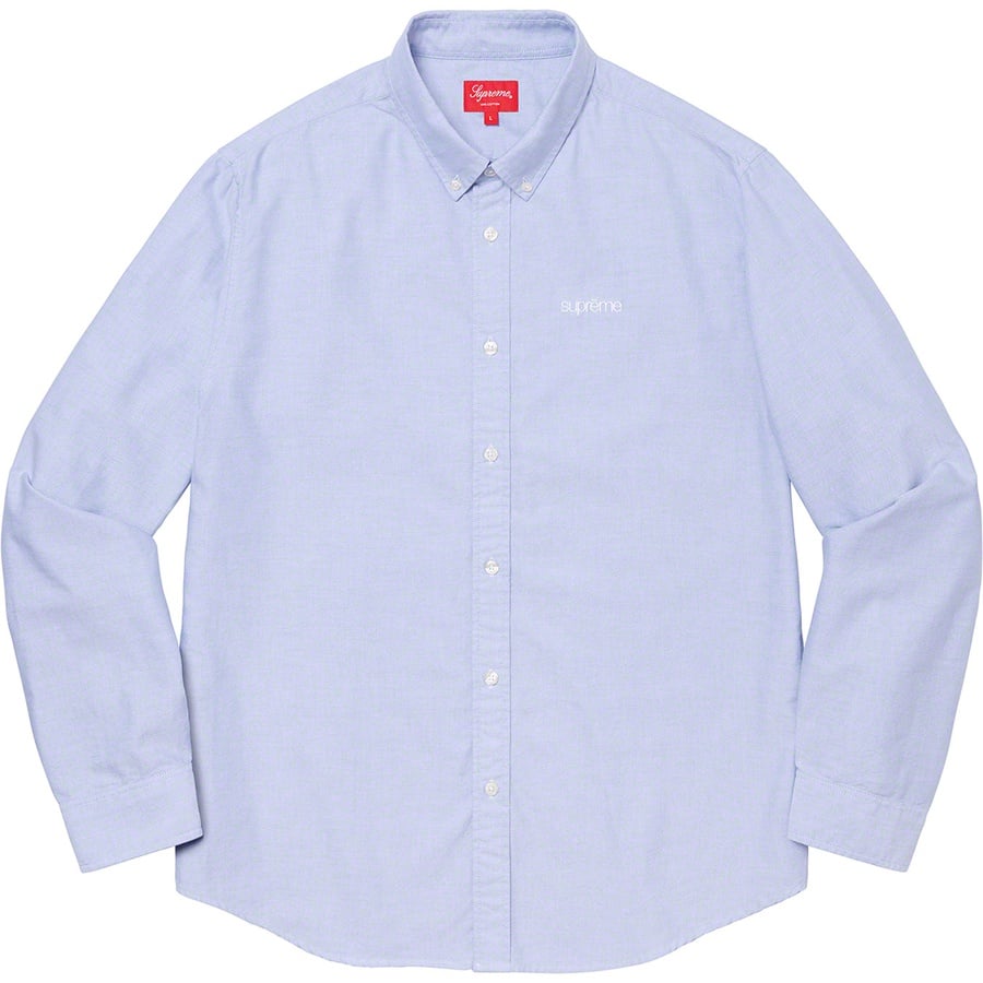 Details on Oxford Shirt Light Blue from spring summer
                                                    2020 (Price is $118)