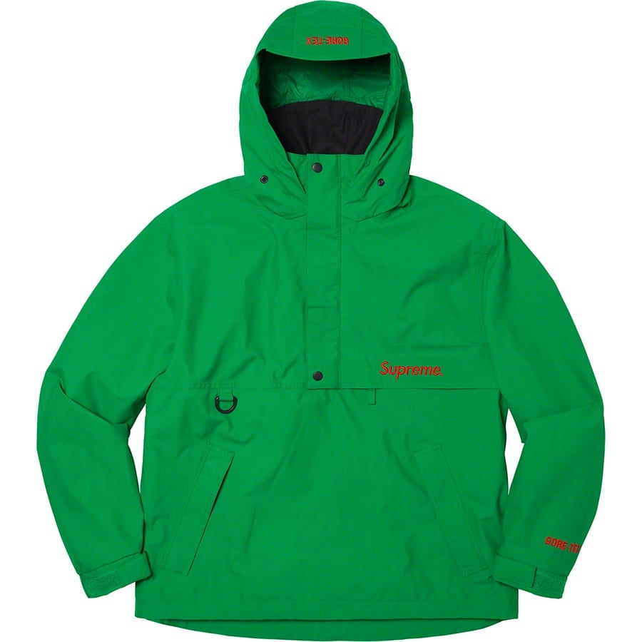 Details on GORE-TEX Anorak Green from spring summer
                                                    2020 (Price is $398)