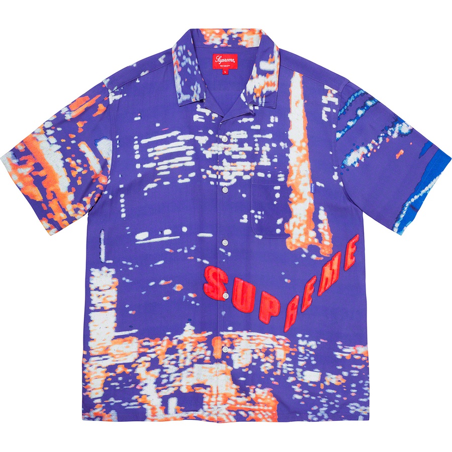 Details on City Lights Rayon S S Shirt Purple from spring summer
                                                    2020 (Price is $138)