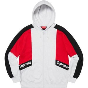 supreme color block hoodie