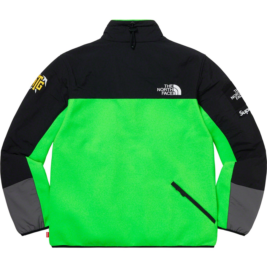 Details on Supreme The North Face RTG Fleece Jacket Bright Green from spring summer
                                                    2020 (Price is $298)