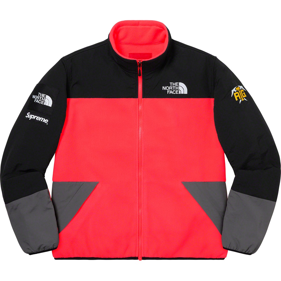 Details on Supreme The North Face RTG Fleece Jacket Bright Red from spring summer
                                                    2020 (Price is $298)