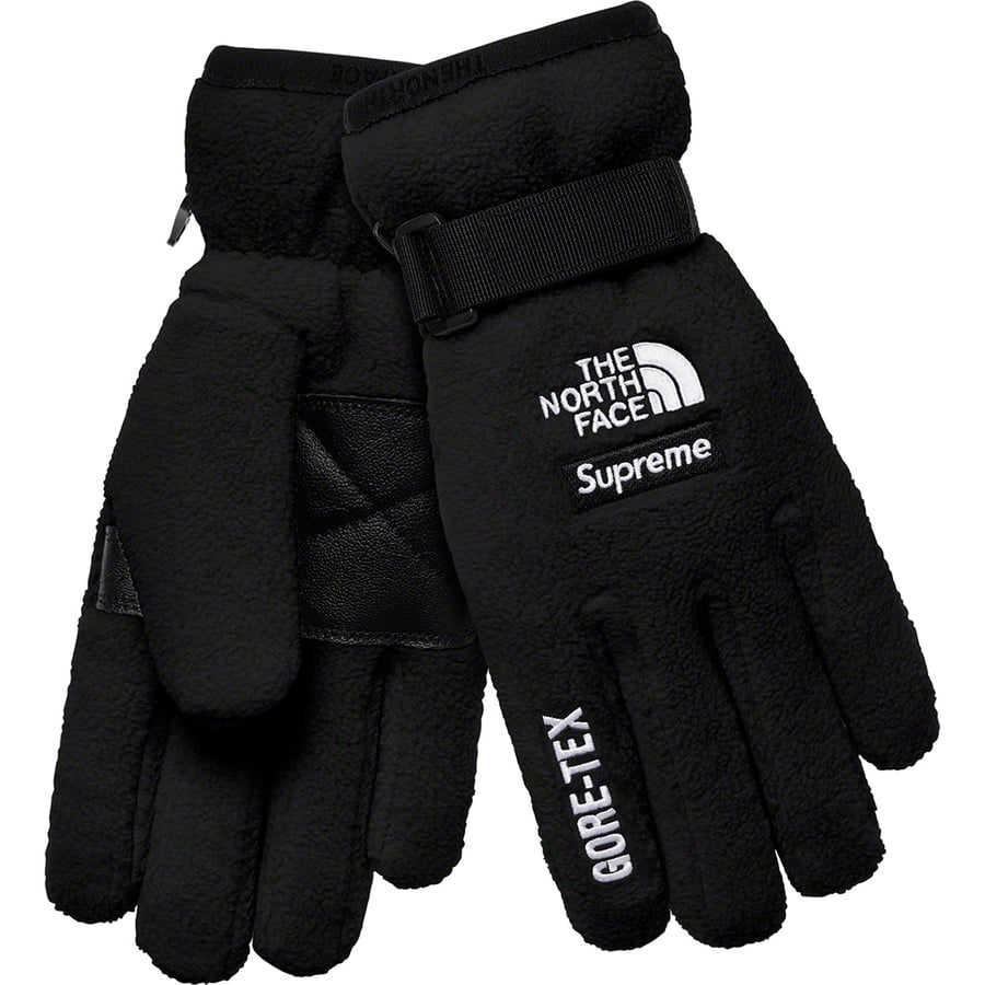 Details on Supreme The North Face RTG Fleece Glove Black from spring summer
                                                    2020 (Price is $98)