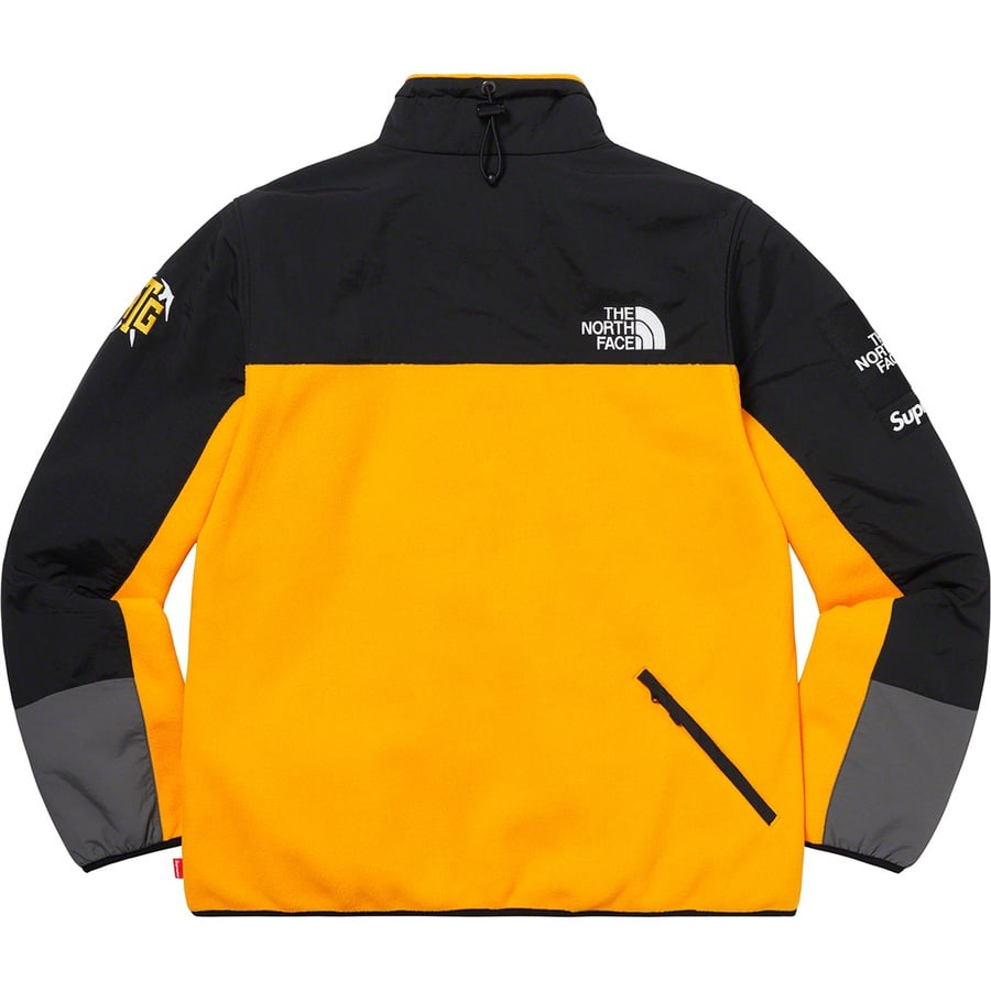Details on Supreme The North Face RTG Fleece Jacket Gold from spring summer
                                                    2020 (Price is $298)