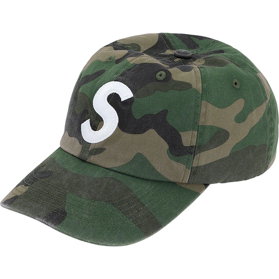 Details on Pigment Print S Logo 6-Panel Woodland Camo from spring summer
                                                    2020 (Price is $48)