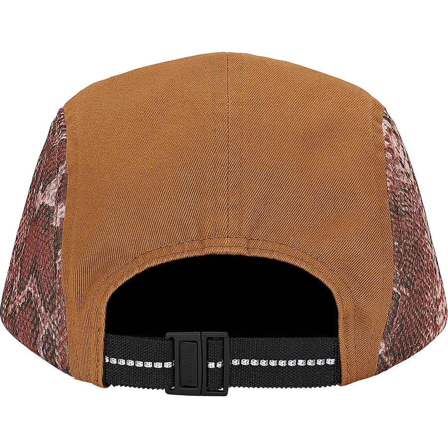 Details on Snakeskin Mesh Camp Cap Brown from spring summer
                                                    2020 (Price is $48)
