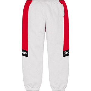 supreme color block sweatpants