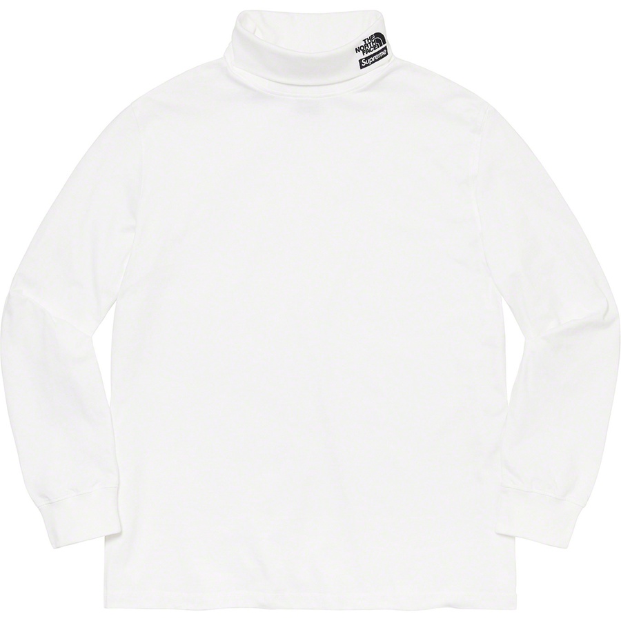 Details on Supreme The North Face RTG Turtleneck White from spring summer
                                                    2020 (Price is $168)