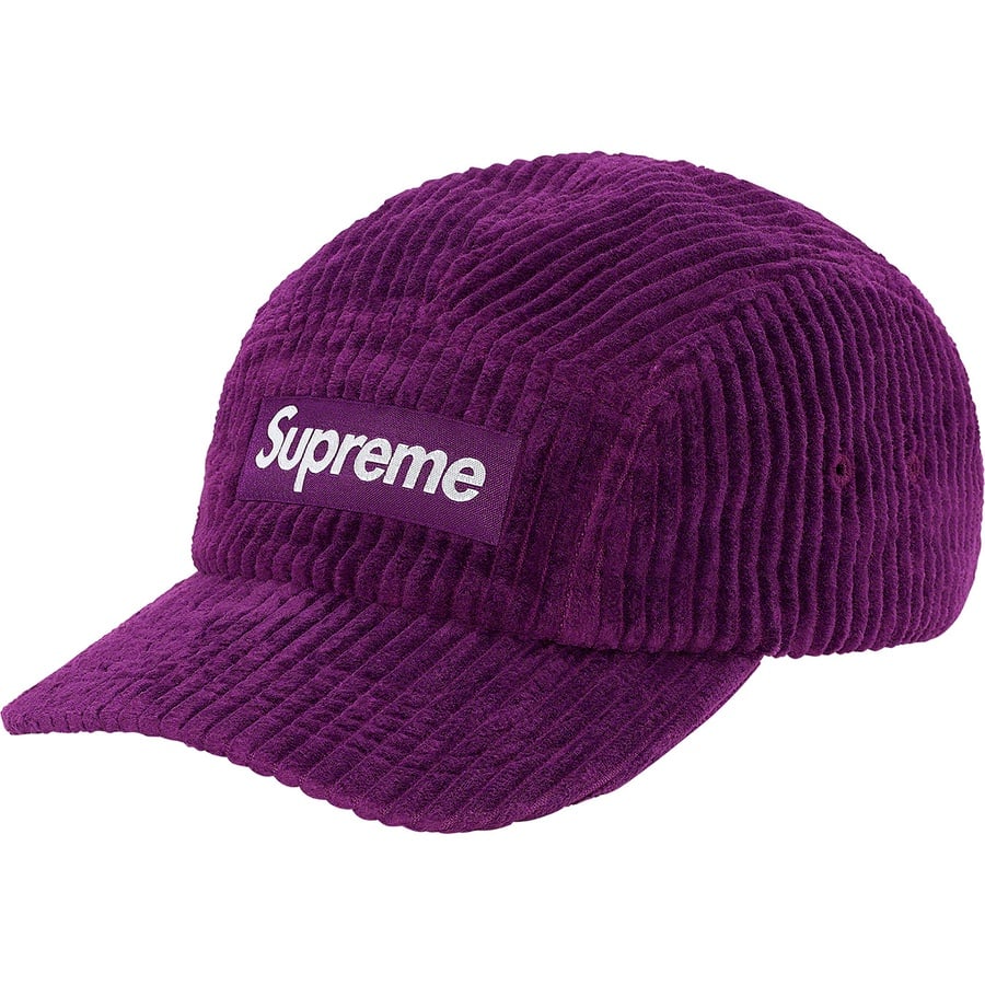 Details on Wide Wale Corduroy Camp Cap Purple from spring summer
                                                    2020 (Price is $48)