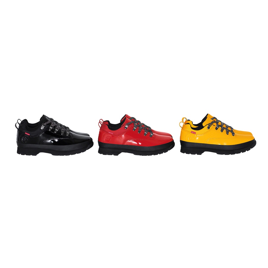 Supreme Supreme Timberland Patent Leather Euro Hiker Low for spring summer 20 season