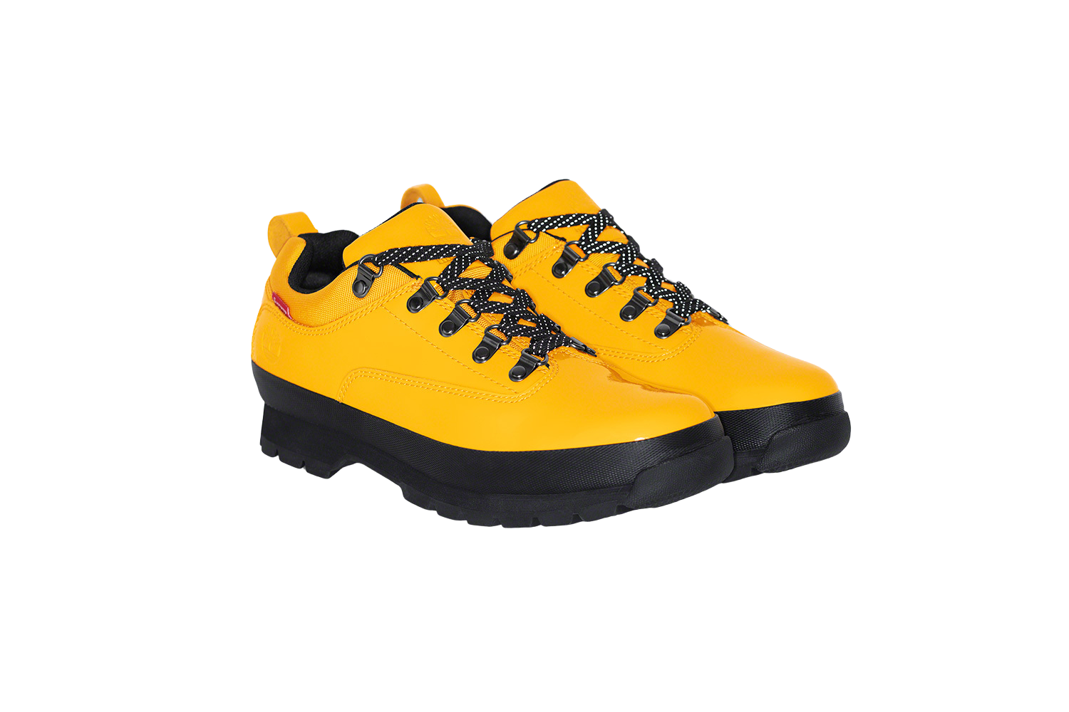 Supreme x Timberland Patent Leather Euro Hiker Low Yellow US10.5 JP28.5cm  NEW