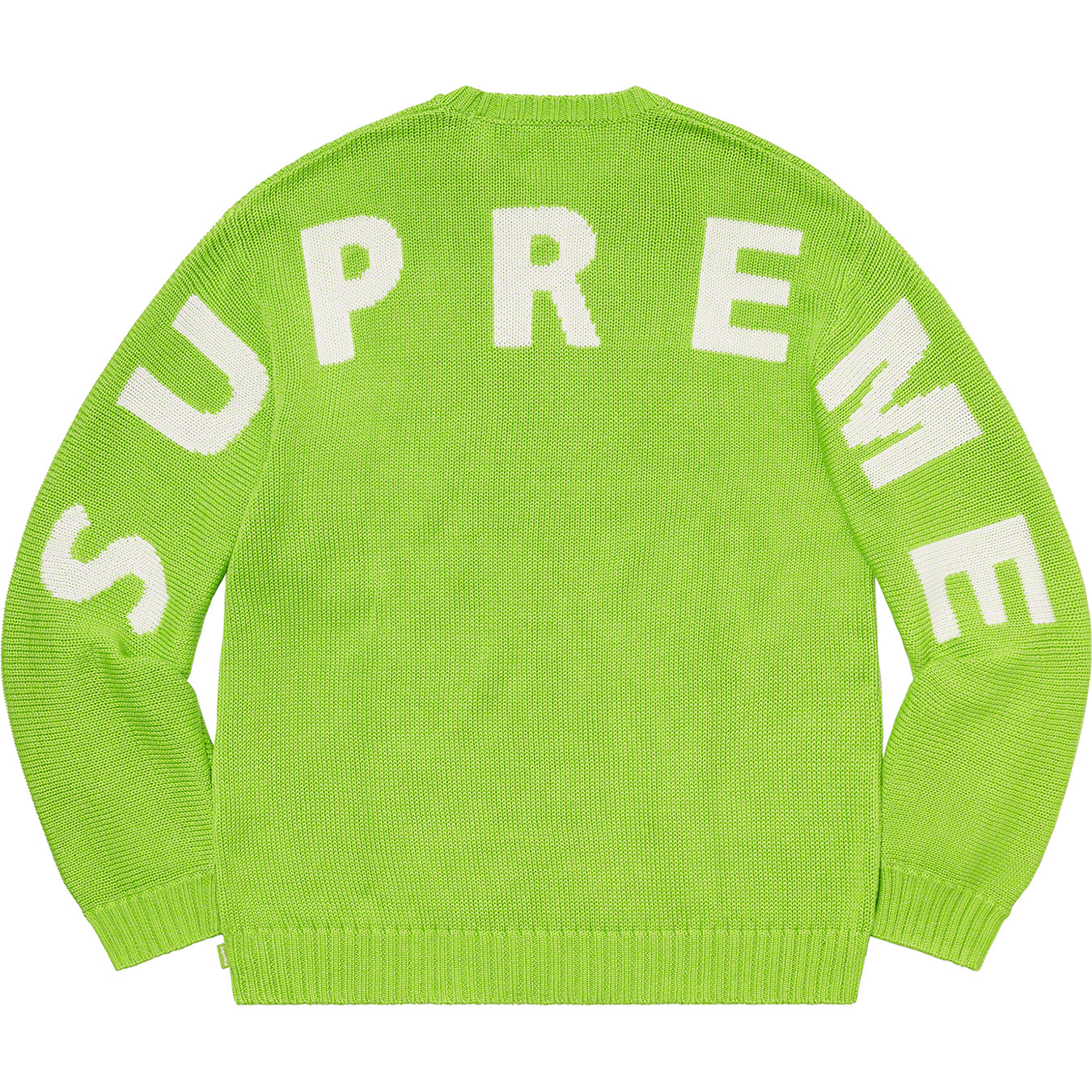 supreme back logo sweater mサイズ