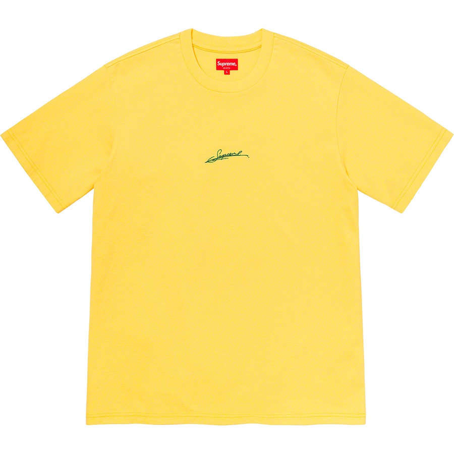 Details on Signature S S Top Yellow from spring summer
                                                    2020 (Price is $58)