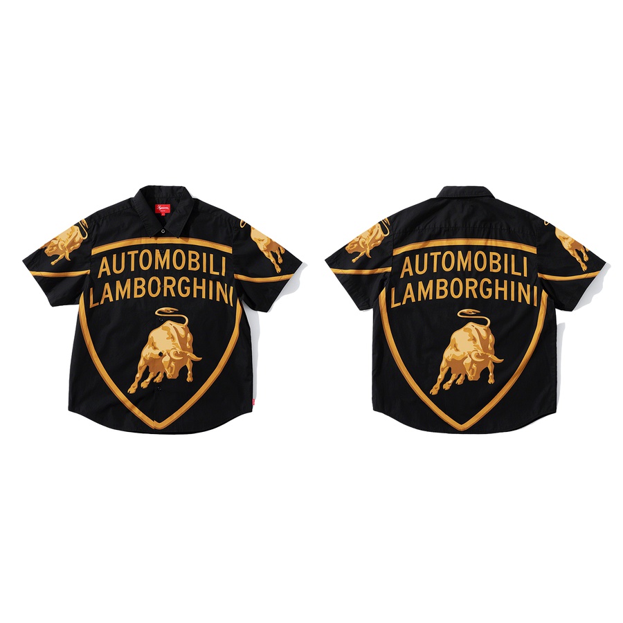 Details on Supreme Automobili Lamborghini S S Shirt from spring summer
                                            2020 (Price is $138)