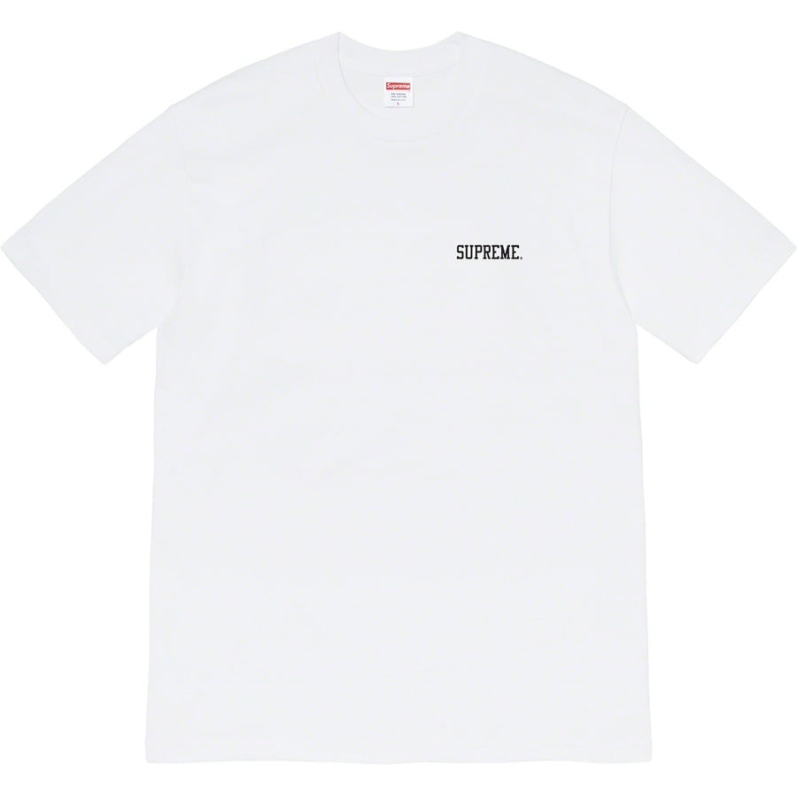 Details on Supreme Automobili Lamborghini Tee White from spring summer
                                                    2020 (Price is $48)