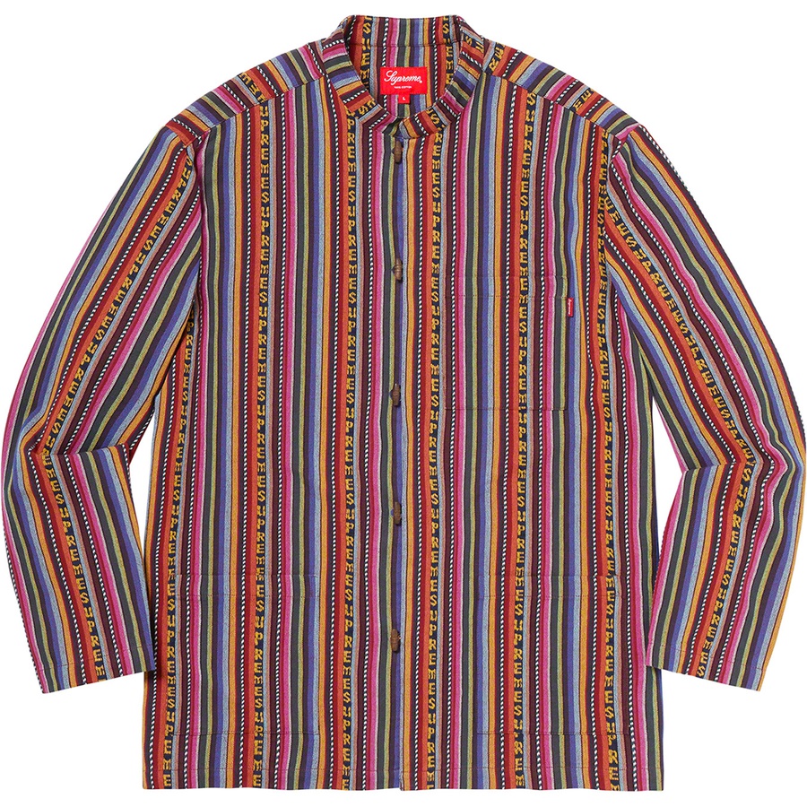 Details on Woven Toggle Shirt Multicolor from spring summer
                                                    2020 (Price is $138)
