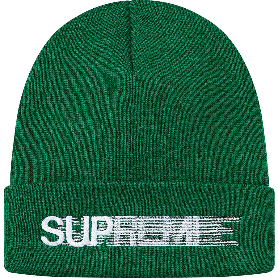 Details on Motion Logo Beanie Green from spring summer
                                                    2020 (Price is $36)
