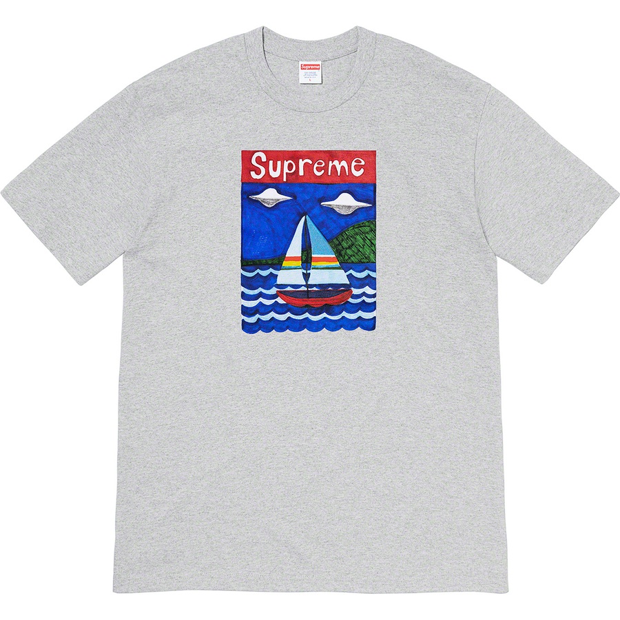Details on Sailboat Tee Heather Grey from spring summer
                                                    2020 (Price is $38)