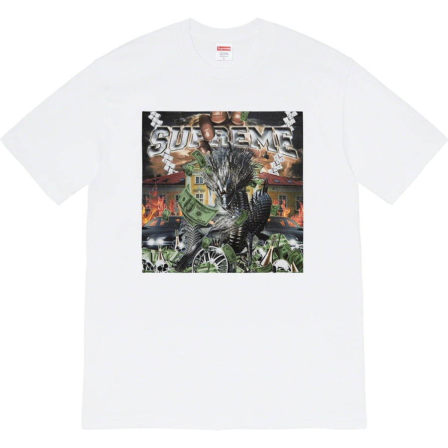 Details on Dragon Tee White from spring summer
                                                    2020 (Price is $38)