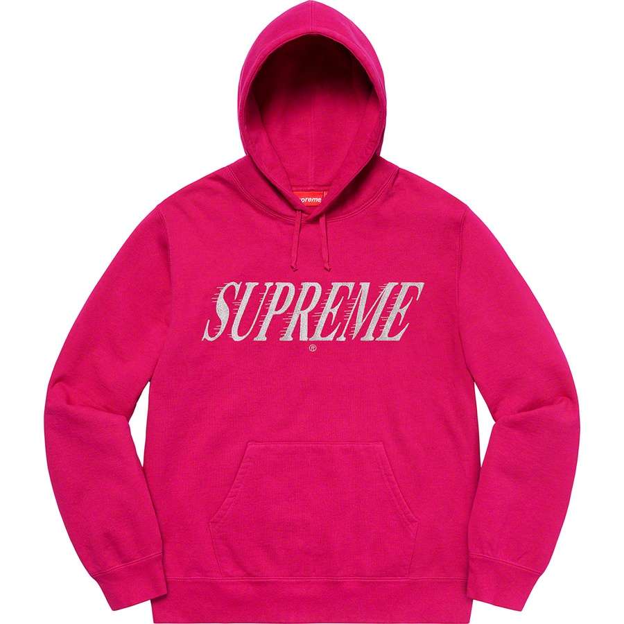 Details on Crossover Hooded Sweatshirt Fuchsia from spring summer
                                                    2020 (Price is $158)