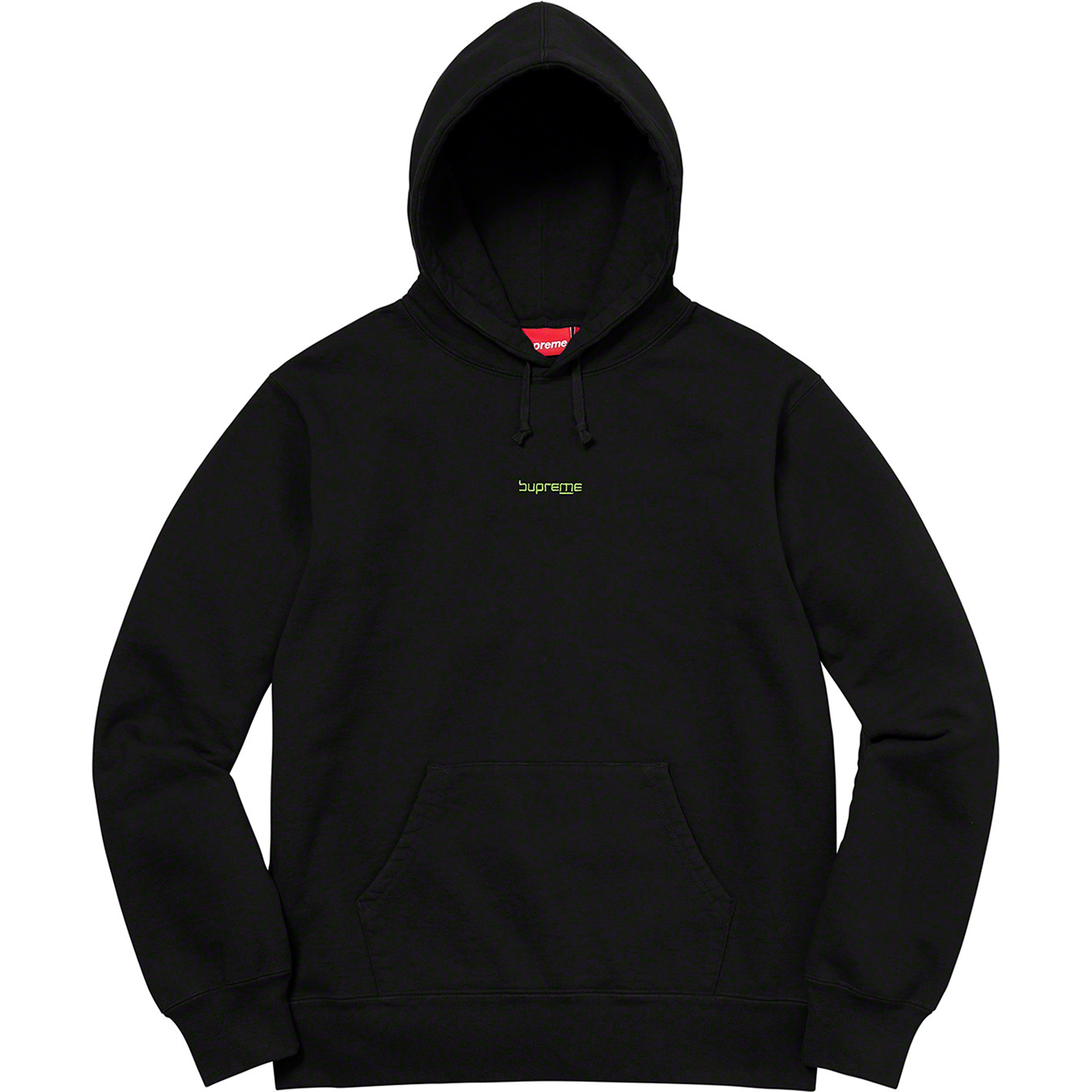 supreme digital logo hooded sweatshirt S