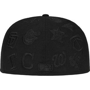 supreme mlb new era black